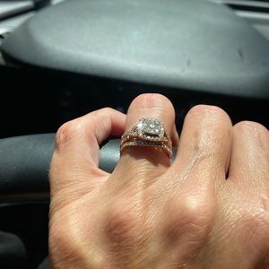 COPY - Zales Rose Gold Wedding Ring